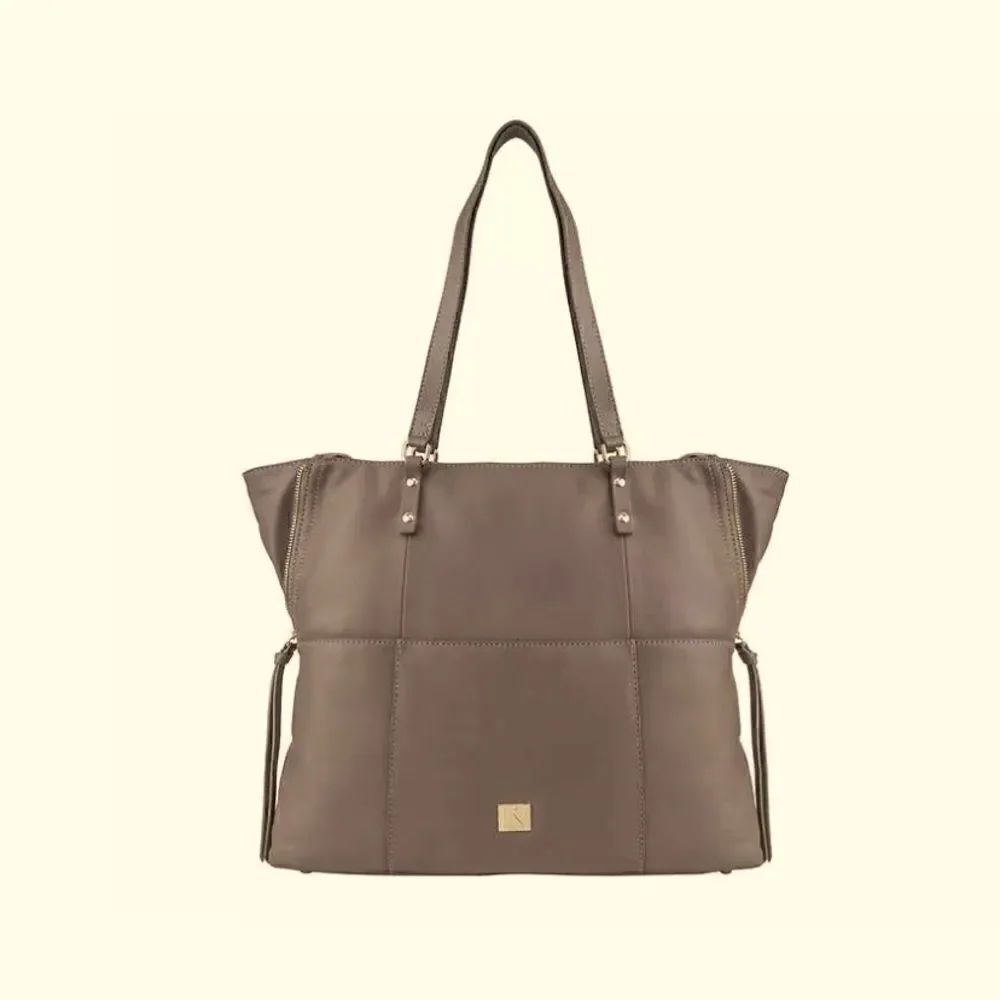 🎀Kooba GK12 06/19 Everette leather tote bag purp🛍️